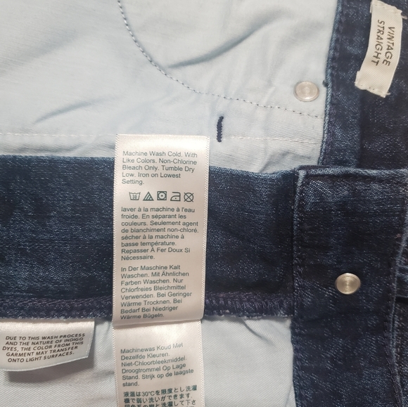 J. Crew Houndstooth Vintage Straight Denim Jeans Size 29 - Picture 7 of 11